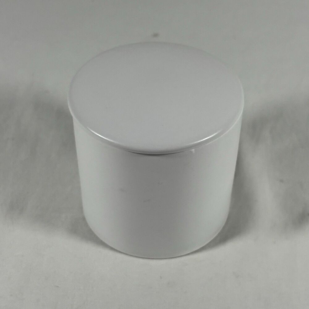 Jonathan Adler Fleur De Sel Candle White Ceramic Jar Partially Used